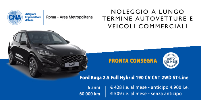 Noleggio Auto a Lungo Termine Ford Kuga